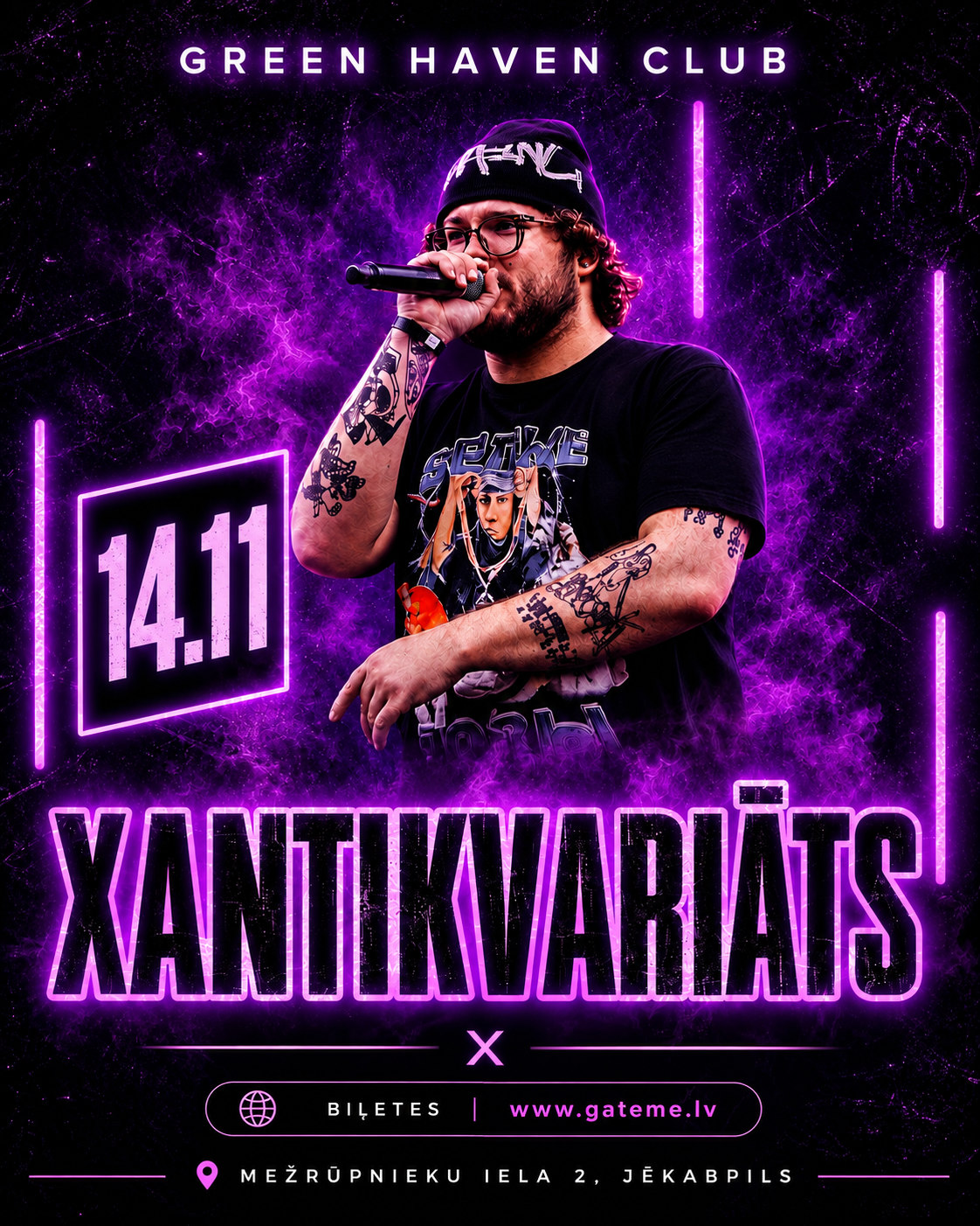 XANTIKVARIĀTS GREEN HAVEN CLUB