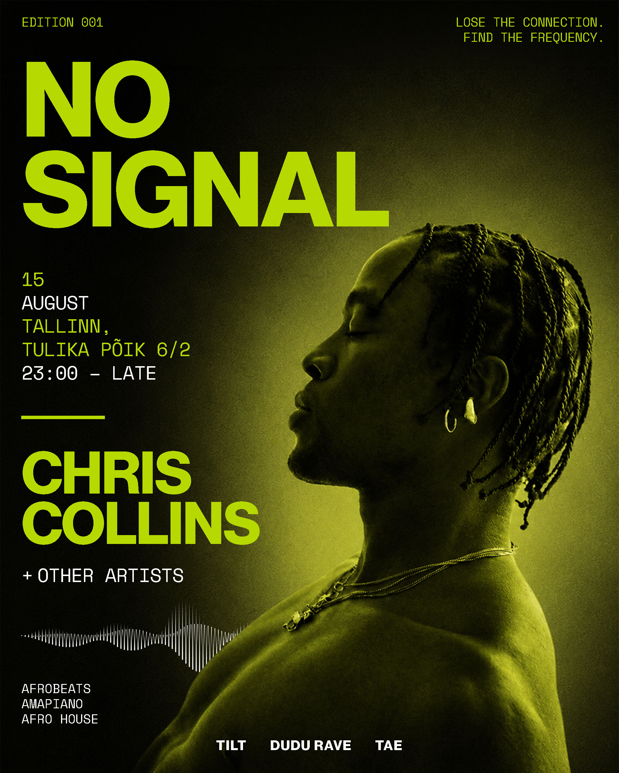NO SIGNAL JUST CHRIS COLLINS