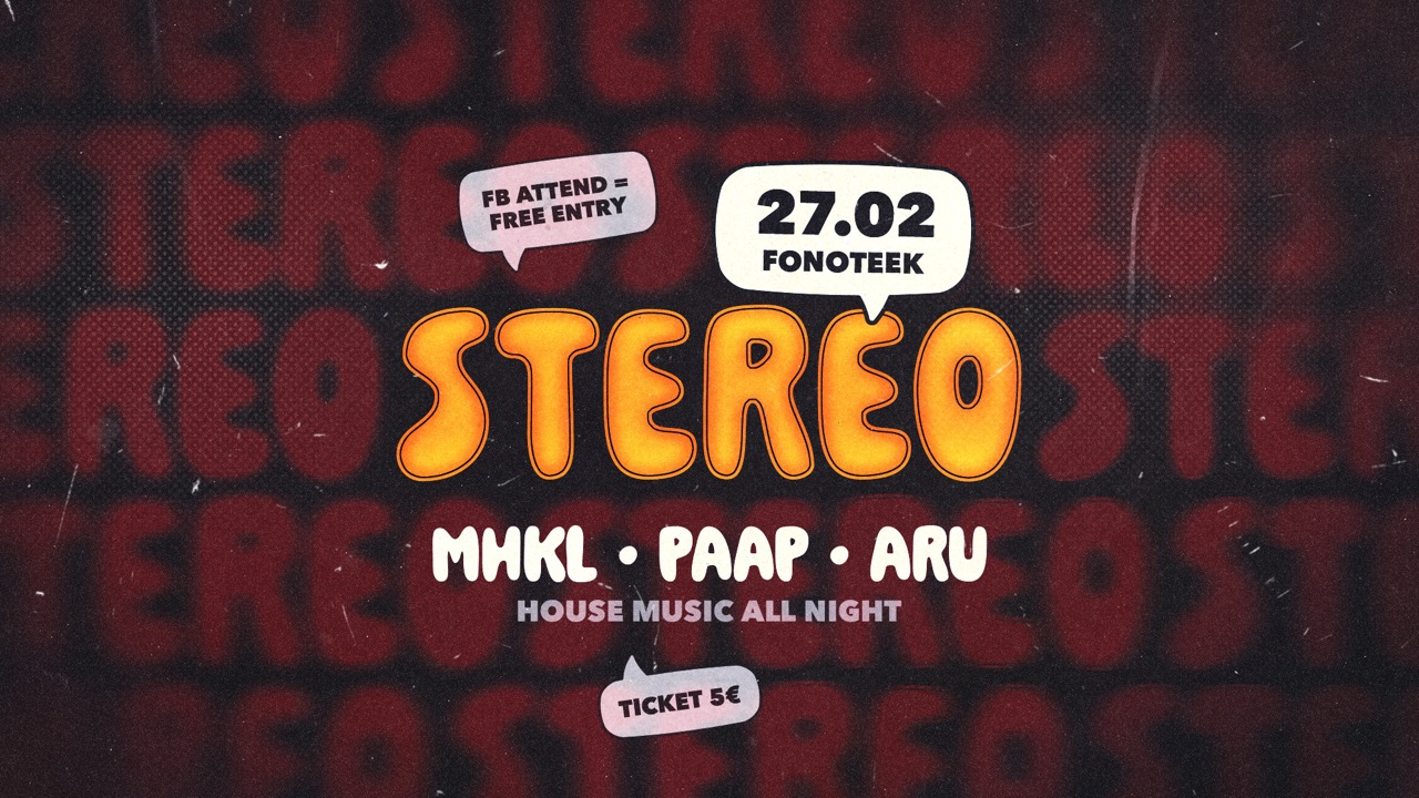 Stereo I 27.02 I Fonoteek