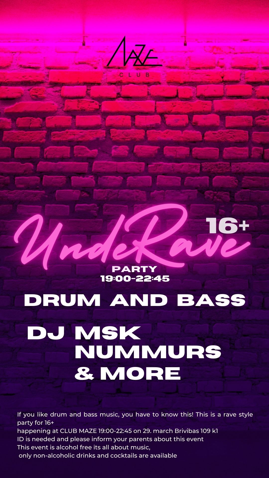 UndeRave 16+