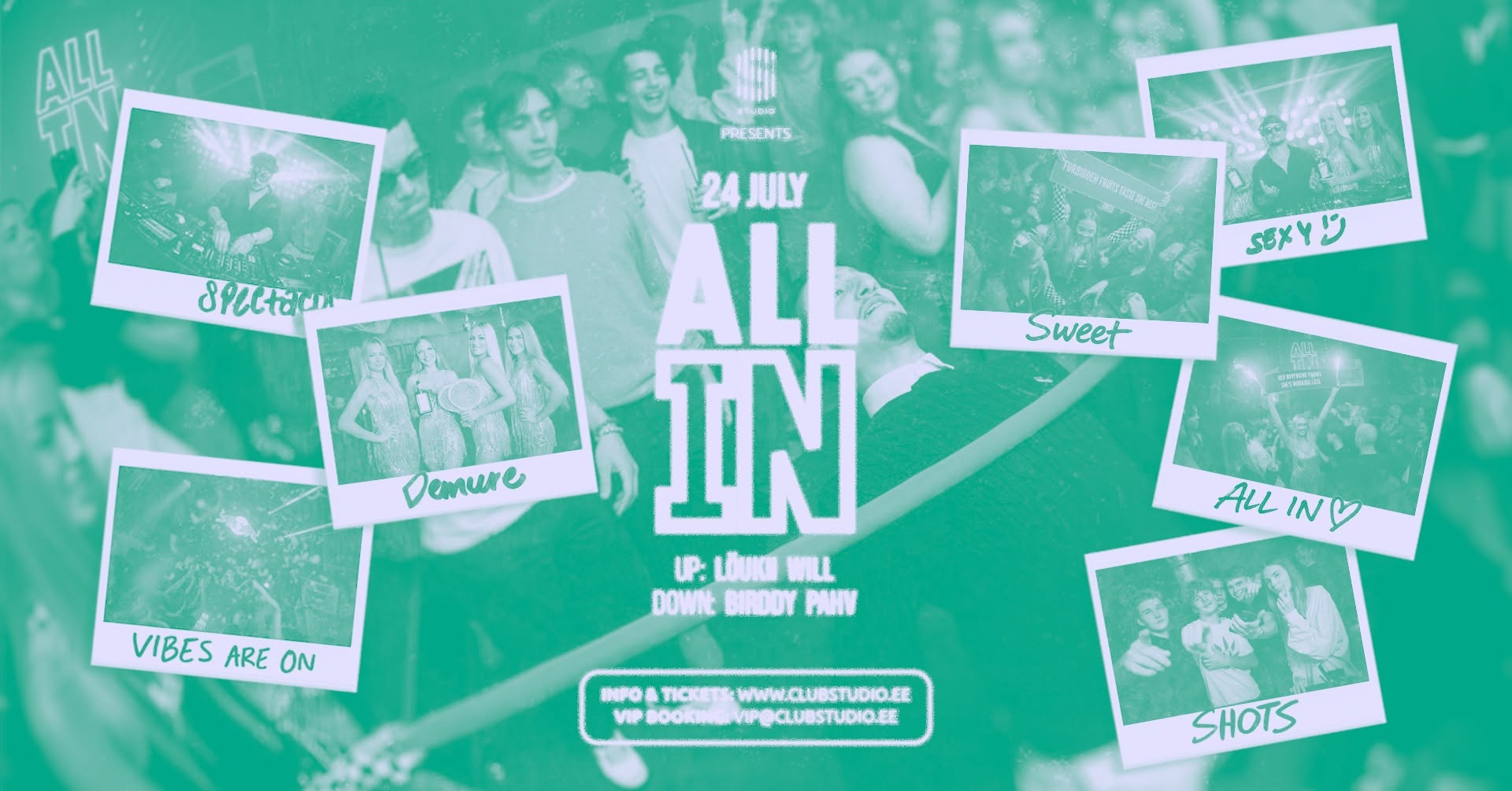 All In at Studio 24.07